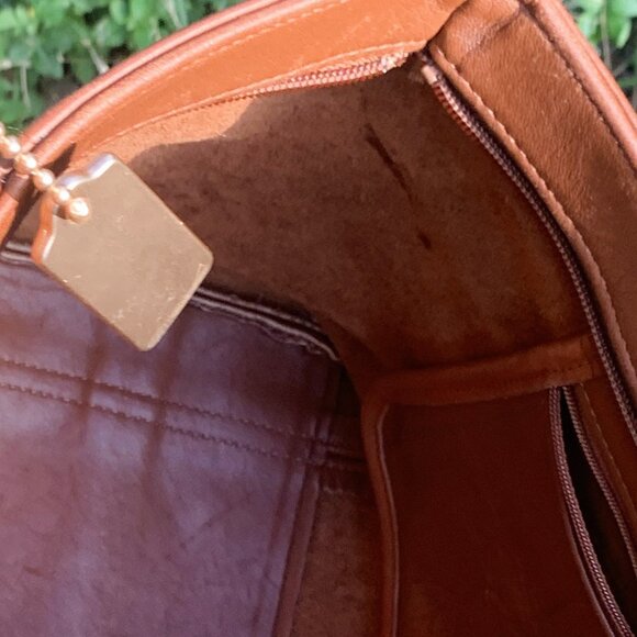 Vintage Coach Waverly Bag 4133 British Tan 1994 - Picture 13 of 16